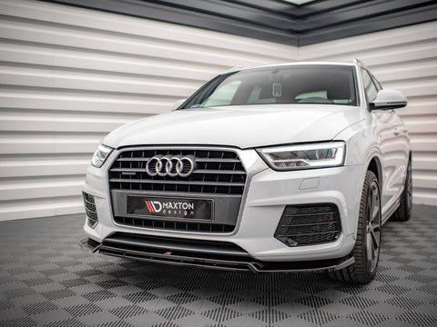 Audi - Q3 Sport 8U Facelift: Maxton Front Splitter V2