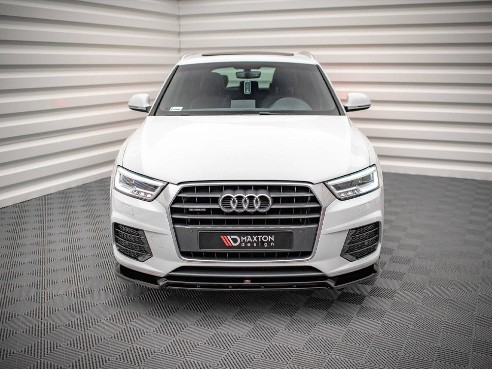 Audi - Q3 Sport 8U Facelift: Maxton Front Splitter V2