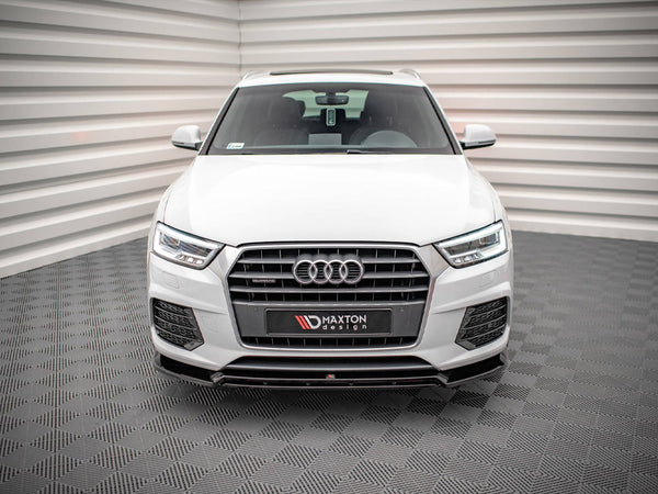 Audi - Q3 Sport 8U Facelift: Maxton Front Splitter V2