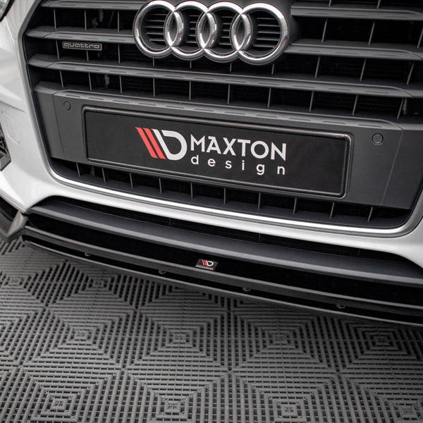 Audi - Q3 Sport 8U Facelift: Maxton Front Splitter V2