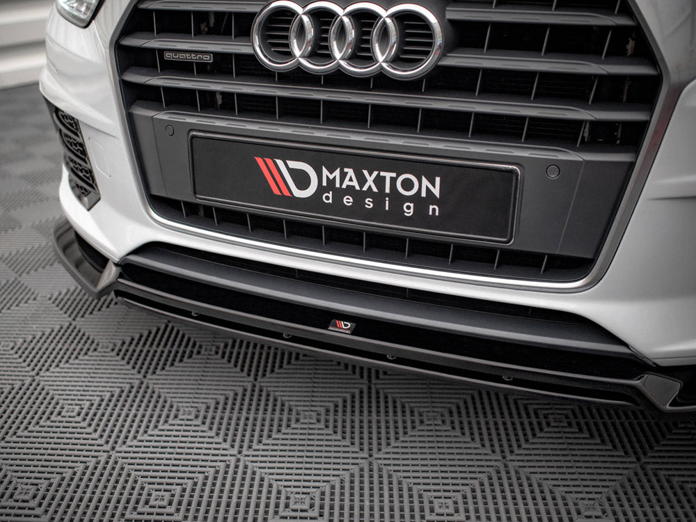 Audi - Q3 Sport 8U Facelift: Maxton Front Splitter V2