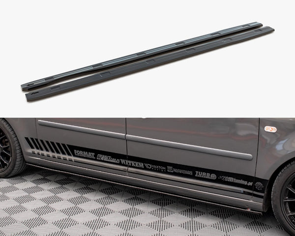 VW - Caddy Long MK3 Facelift (2010-2015): Maxton Side Skirts