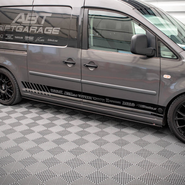 VW - Caddy Long MK3 Facelift (2010-2015): Maxton Side Skirts