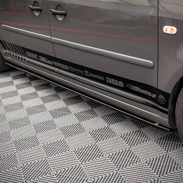 VW - Caddy Long MK3 Facelift (2010-2015): Maxton Side Skirts