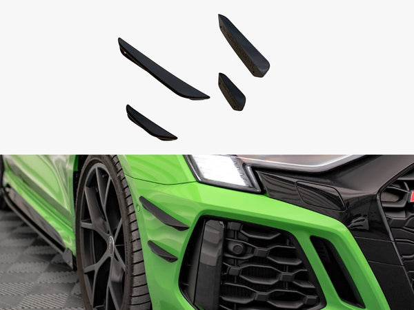Audi - RS3 8Y: Maxton Front Bumper Wings (Canards)