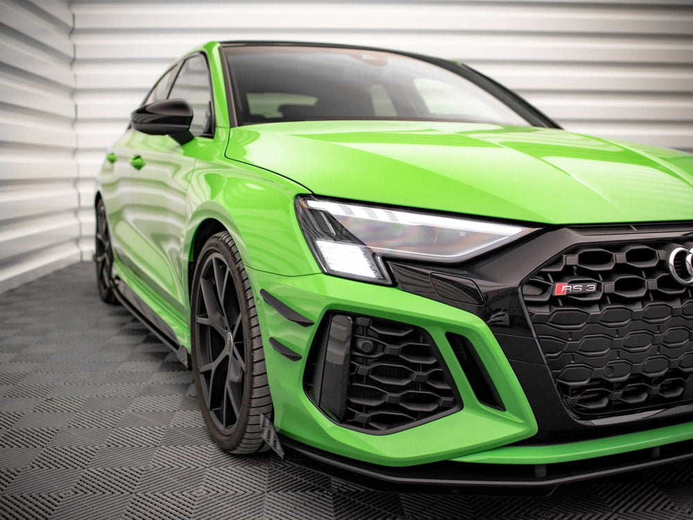 Audi - RS3 8Y: Maxton Front Bumper Wings (Canards)