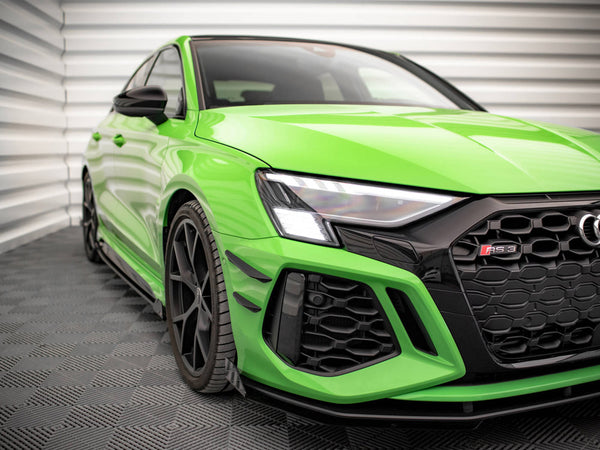 Audi - RS3 8Y: Maxton Front Bumper Wings (Canards)