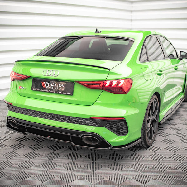 Audi - RS3 Sedan 8Y: Maxton Central Rear Splitter