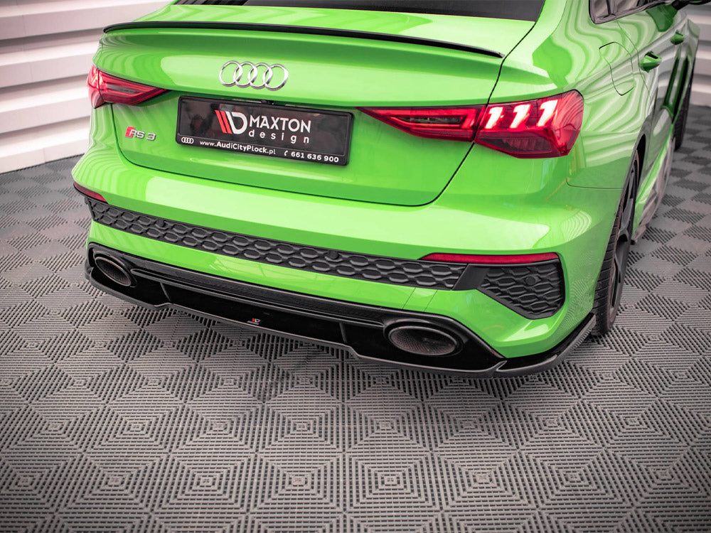 Audi - RS3 Sedan 8Y: Maxton Central Rear Splitter
