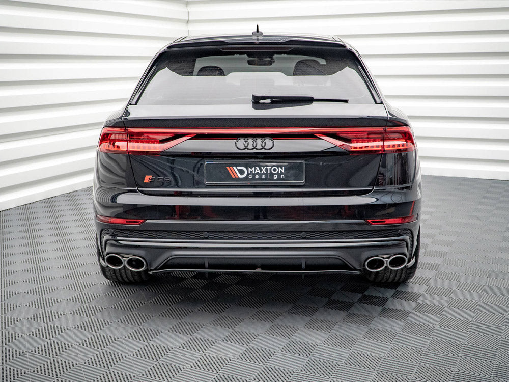 Audi - SQ8 MK1: Maxton Central Rear Splitter (Vertical Bars) V1