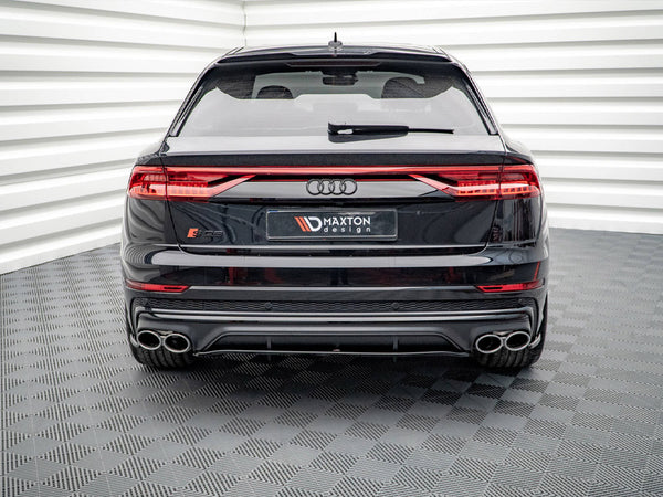 Audi - SQ8 MK1: Maxton Central Rear Splitter (Vertical Bars) V1