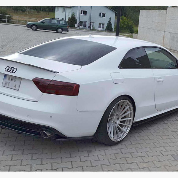 Audi - A5 S Line 8T Facelift: Maxton Rear Splitter (Vertical Bars)