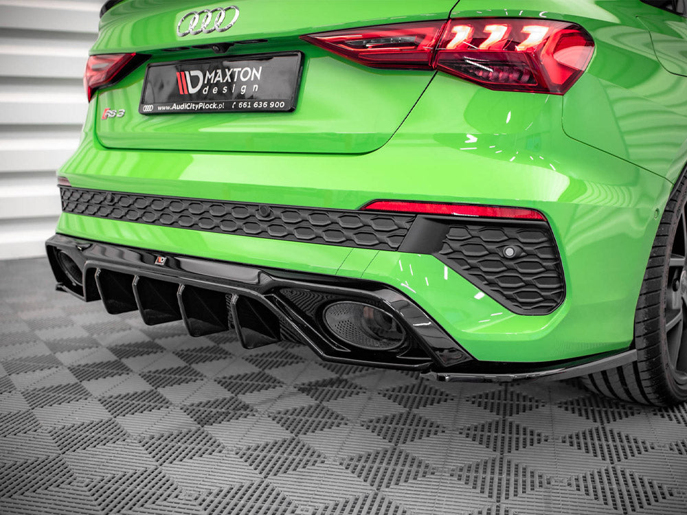 Audi - RS3 Sedan 8Y: Maxton Rear Side Splitters