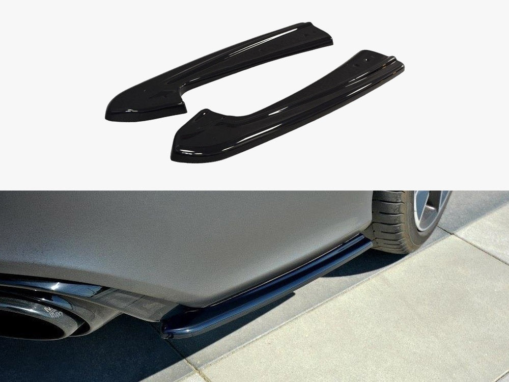 Audi - RS7 C7: Maxton Rear Side Splitters V1
