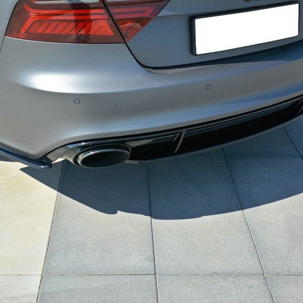 Audi - RS7 C7: Maxton Rear Side Splitters V1