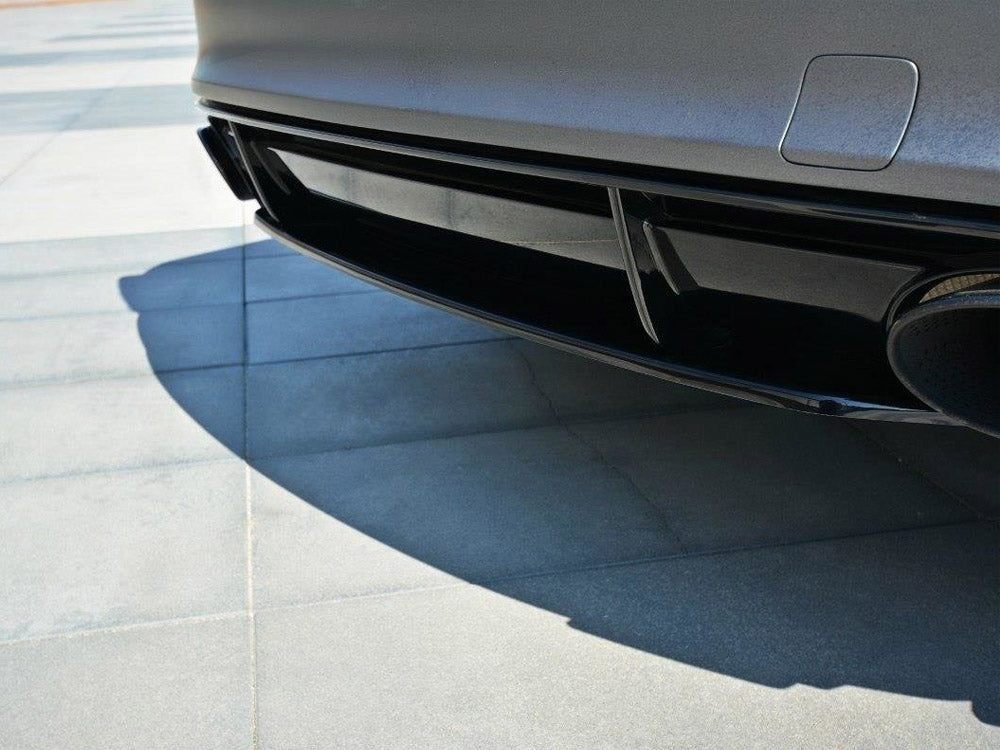 Audi - RS7 C7: Maxton Central Rear Splitter
