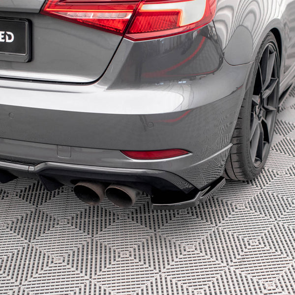 Audi - S3 Sportback 8V Facelift: Maxton Rear Side Splitters V1