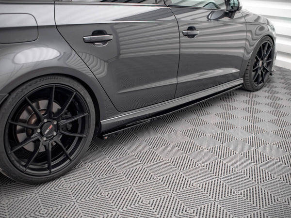 Audi - S3 / A3 S Line Sportback 8V Facelift: Maxton Side Skirts