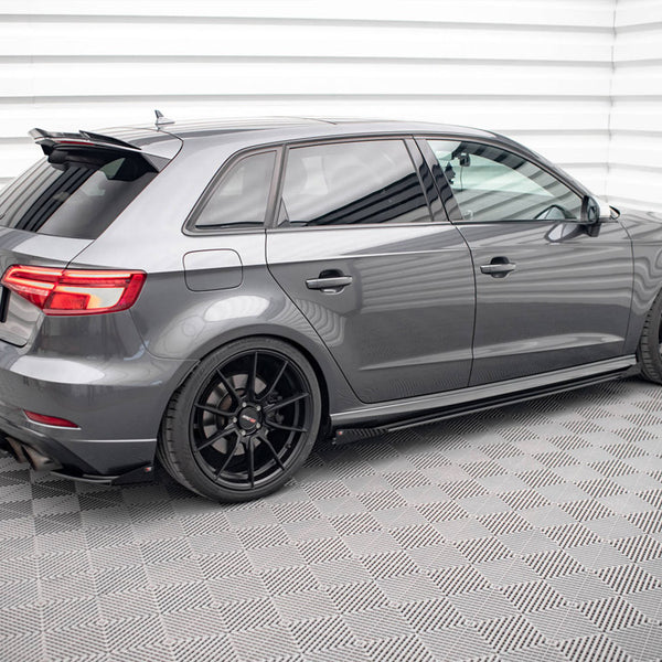Audi - S3 / A3 S Line Sportback 8V Facelift: Maxton Side Flaps