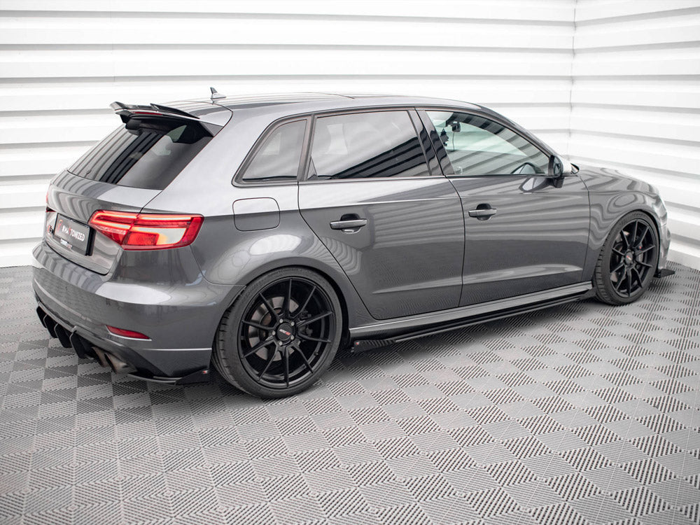 Audi - S3 / A3 S Line Sportback 8V Facelift: Maxton Side Flaps
