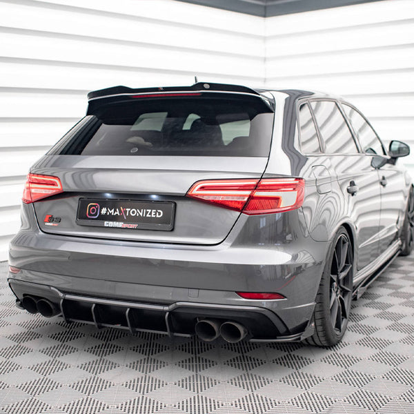 Audi - S3 Sportback 8V Facelift: Maxton Rear Side Flaps