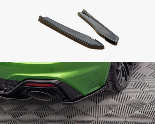 Audi - RS5 F5 Facelift: Maxton Rear Side Splitters