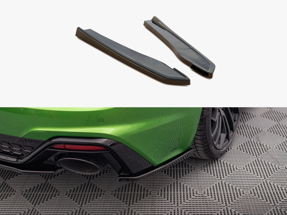 Audi - RS5 F5 Facelift: Maxton Rear Side Splitters