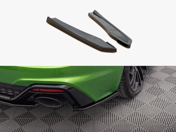 Audi - RS5 F5 Facelift: Maxton Rear Side Splitters