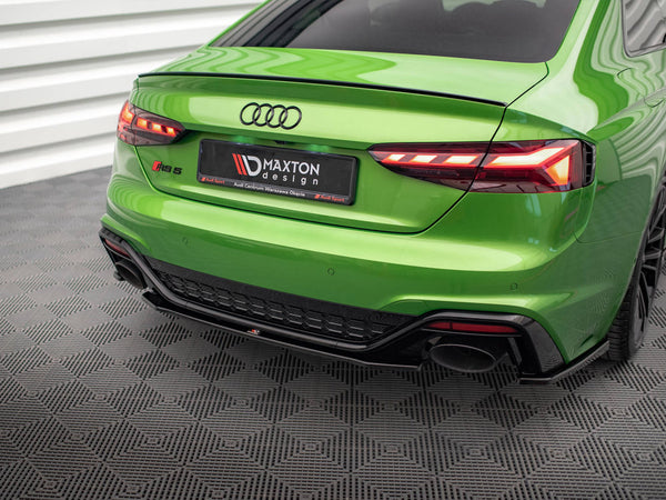 Audi - RS5 F5 Facelift: Maxton Central Rear Splitter