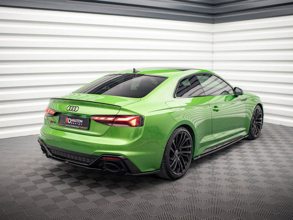 Audi - RS5 F5 Facelift: Maxton Central Rear Splitter
