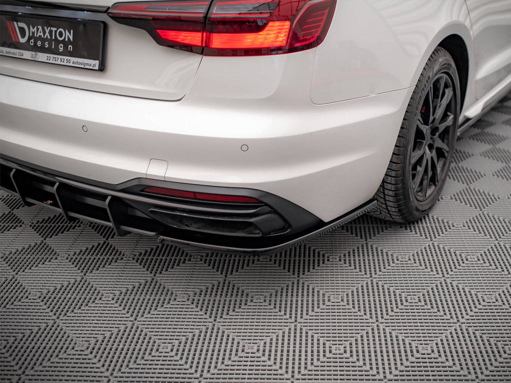Audi - A4 B9 Facelift: Maxton Rear Side Splitters