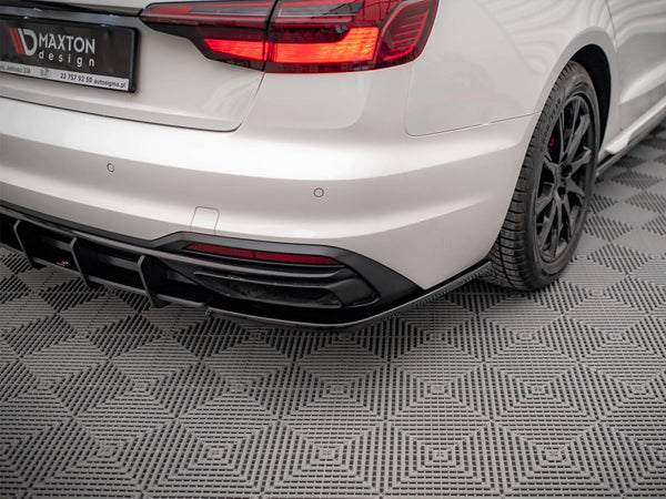 Audi - A4 B9 Facelift: Maxton Rear Side Splitters