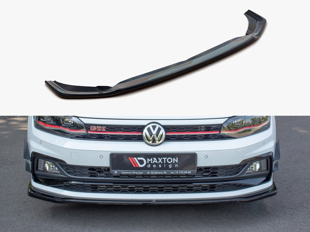 VW - Polo GTI / R Line MK6: Maxton Front Splitter V2