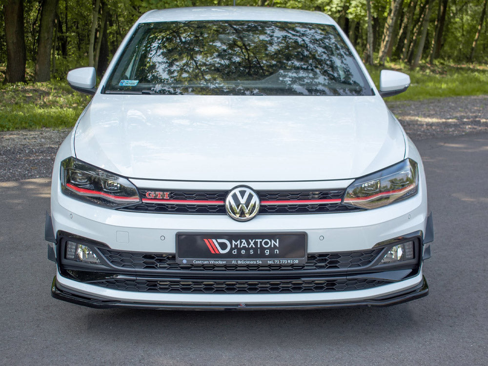 VW - Polo GTI / R Line MK6: Maxton Front Splitter V2