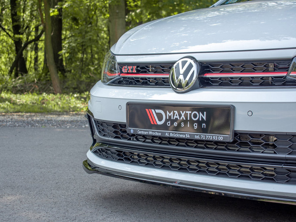 VW - Polo GTI / R Line MK6: Maxton Front Splitter V2