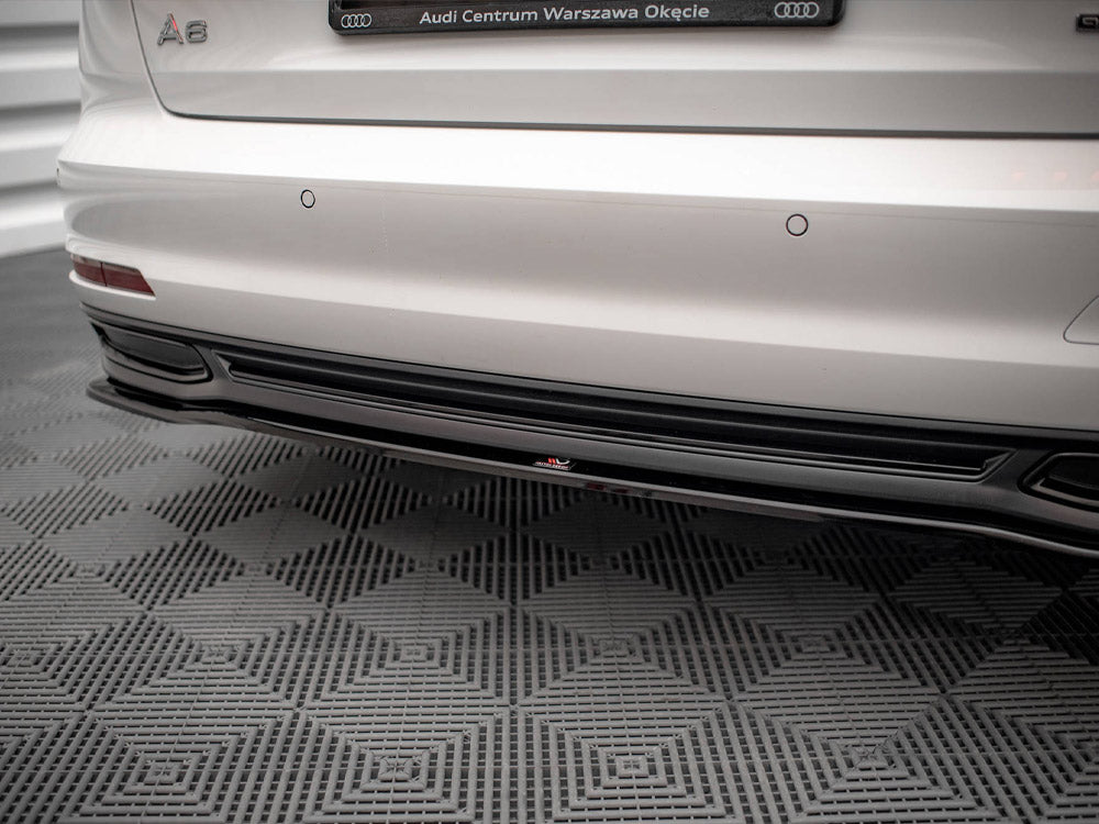 Audi - A6 C8: Maxton Central Rear Splitter