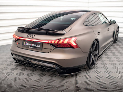 Audi - e-Tron GT / RS GT MK1: Maxton Rear Side Splitters V1