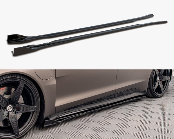 Audi - e-Tron GT / RS GT MK1: Maxton Side Skirts V2
