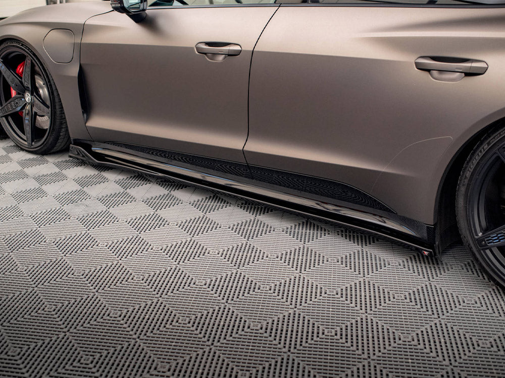 Audi - e-Tron GT / RS GT MK1: Maxton Side Skirts V2
