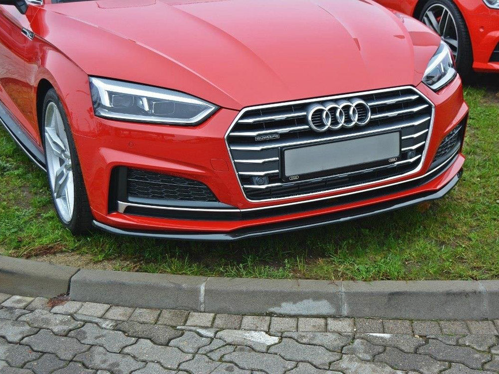 Audi - S5 / A5 S Line F5 Coupe / Sportback (2016-): Maxton Front Splitter V2
