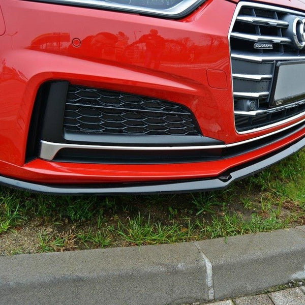 Audi - S5 / A5 S Line F5 Coupe / Sportback (2016-): Maxton Front Splitter V2