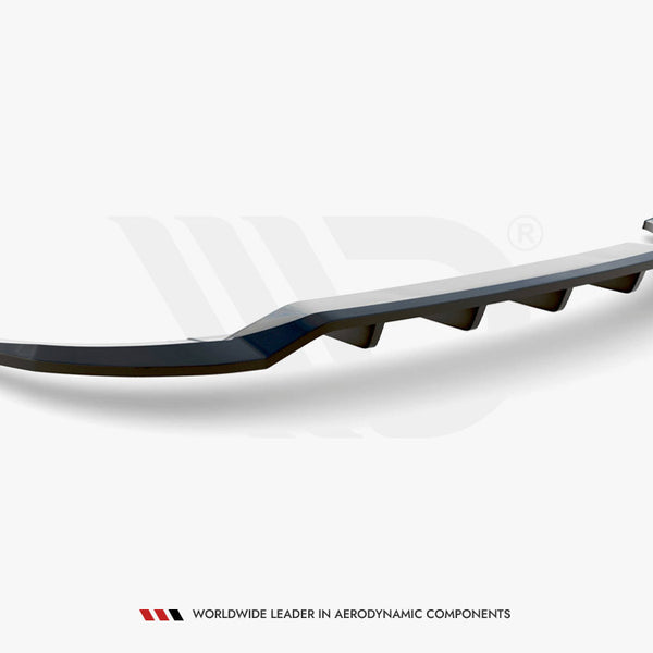 Audi - A3 Sportback 8Y: Maxton Central Rear Splitter (Vertical Bars)