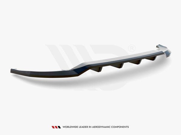 Audi - A3 Sportback 8Y: Maxton Central Rear Splitter (Vertical Bars)