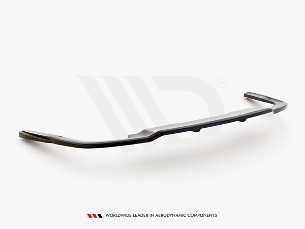 Audi - A5 S Line F5 Facelift: Maxton Central Rear Splitter (Vertical Bars)