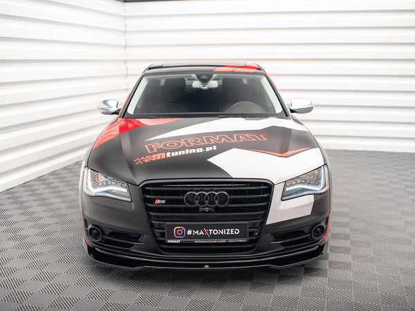 Audi - S8 D4: Maxton Front Splitter V1