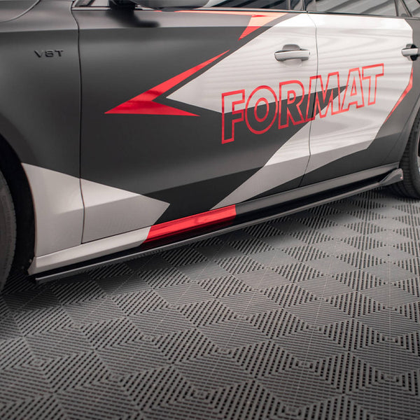 Audi - S8 D4: Maxton Side Skirts V2