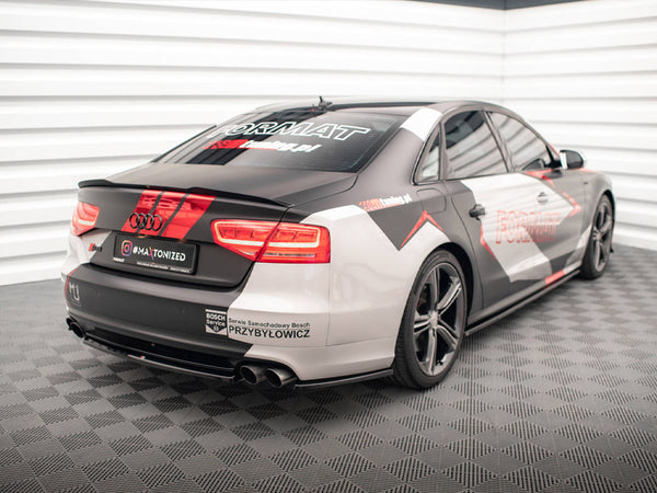 Audi - S8 D4: Maxton Rear Side Splitters