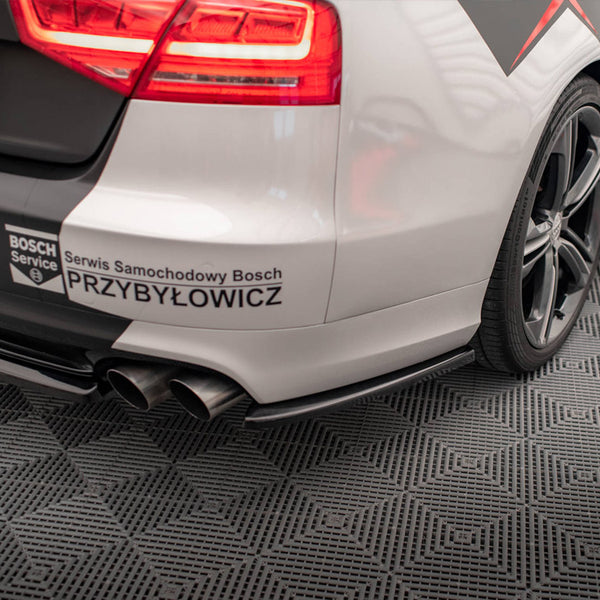 Audi - S8 D4: Maxton Rear Side Splitters