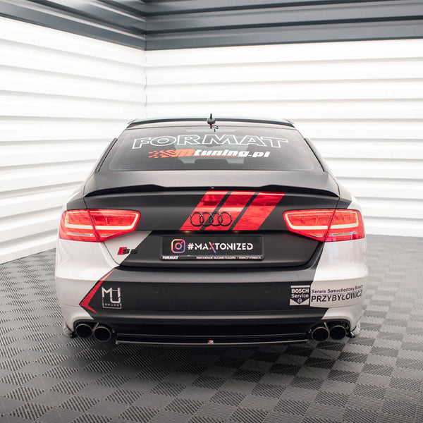Audi - S8 D4: Maxton Central Rear Splitter