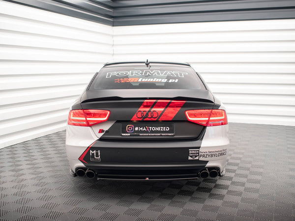 Audi - S8 D4: Maxton Central Rear Splitter